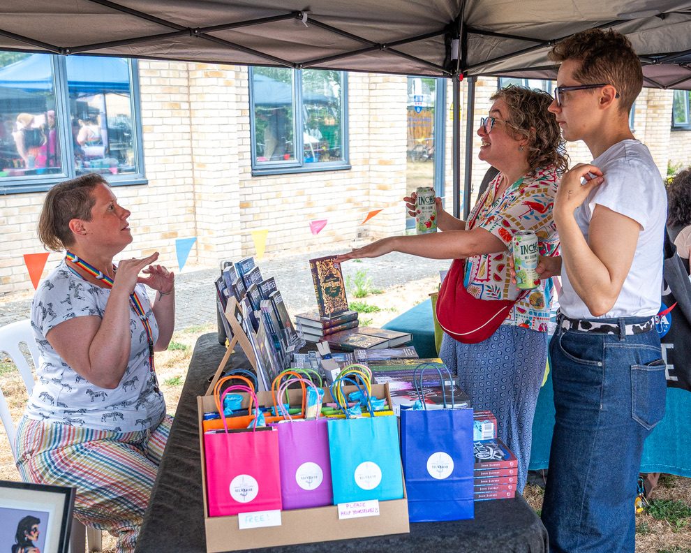 Traders at an East Oxford day out