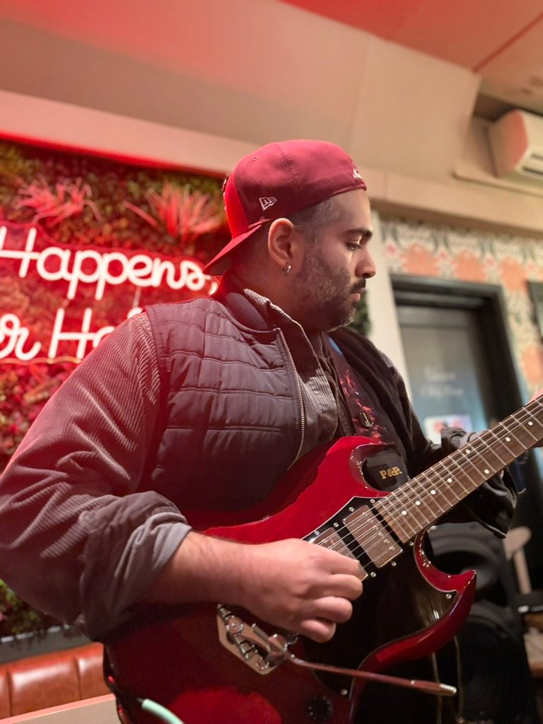 Live music at an outdoor day