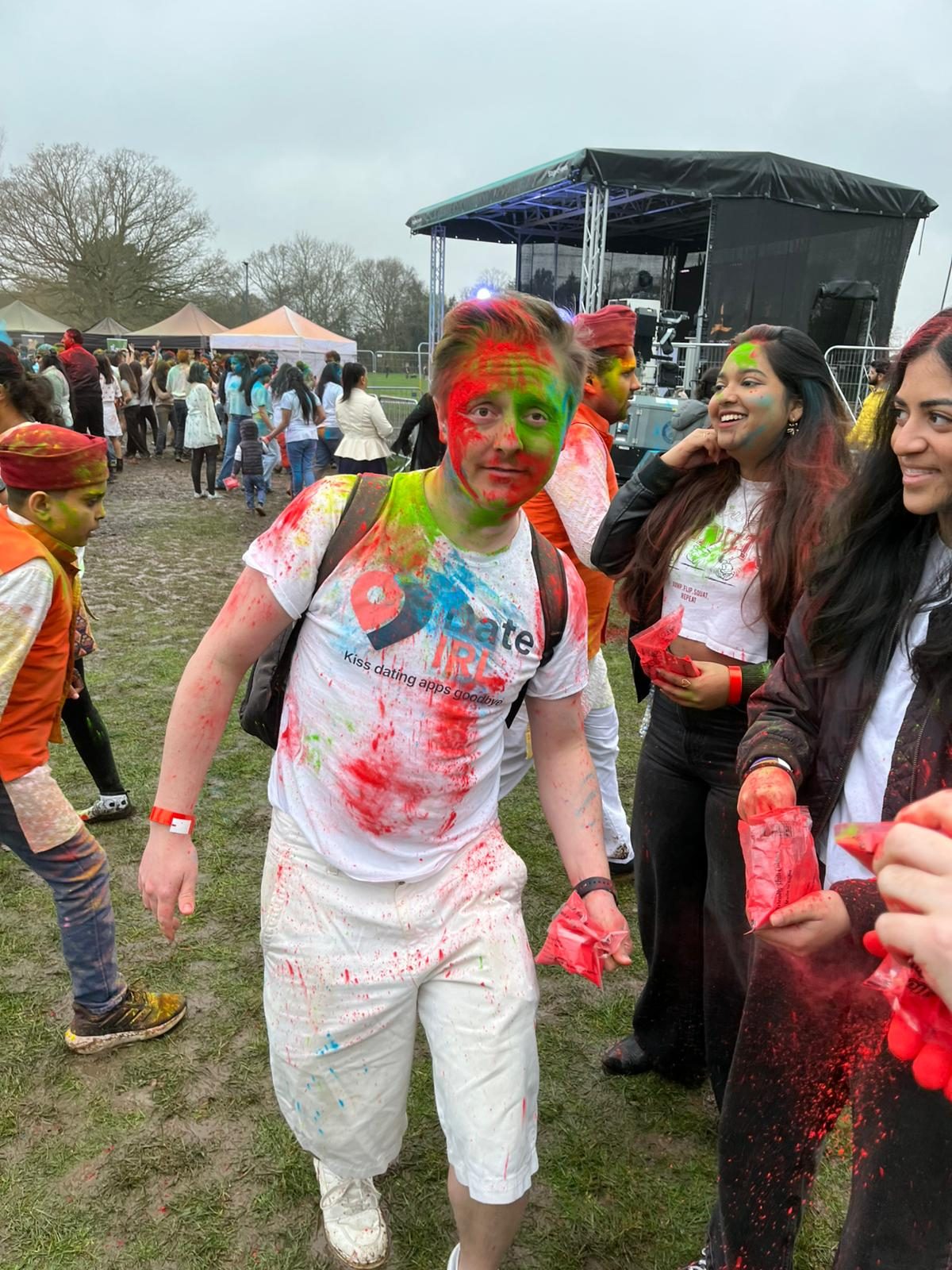 Colour at Holi